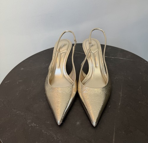 Slingback kitten heel shoes - slingback,