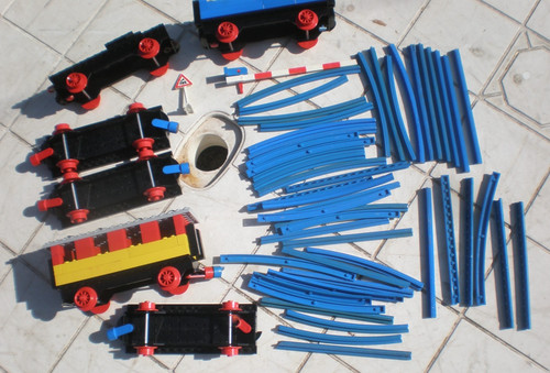 Vintage lego train - train, wagon