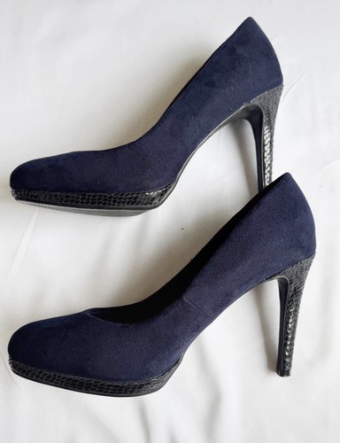 Collection navy faux suede - m&s,