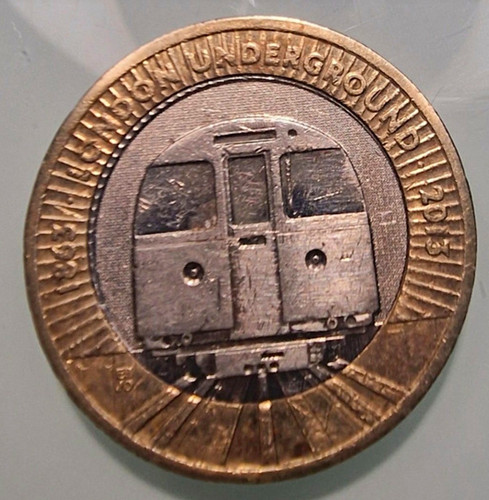 2013 two pounds coin - £2,