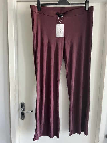 Monki burgundy wide - -, leg