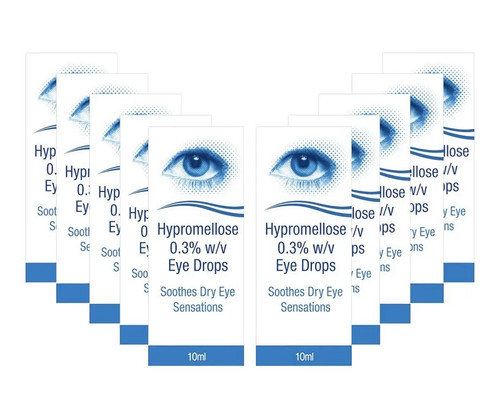 Hypromellose eye drops - hypromellose, %