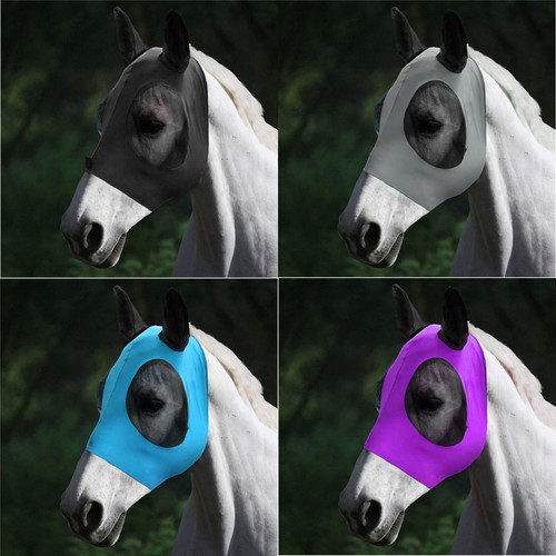 Horse lycra fly - mask, pony