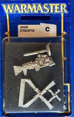 Warmaster dwarf gyrocopter - gw,
