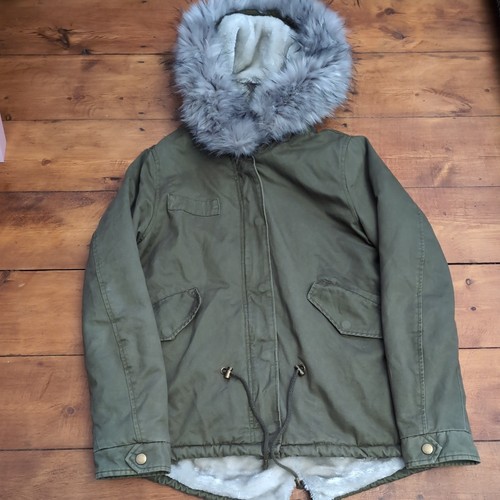 Vintage olive green fishtail - olive,