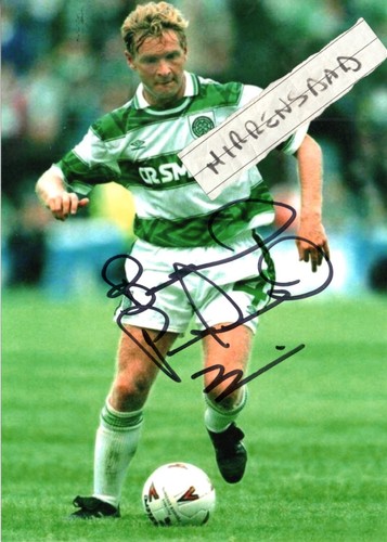 Celtic peter grant hand - celtic, signed