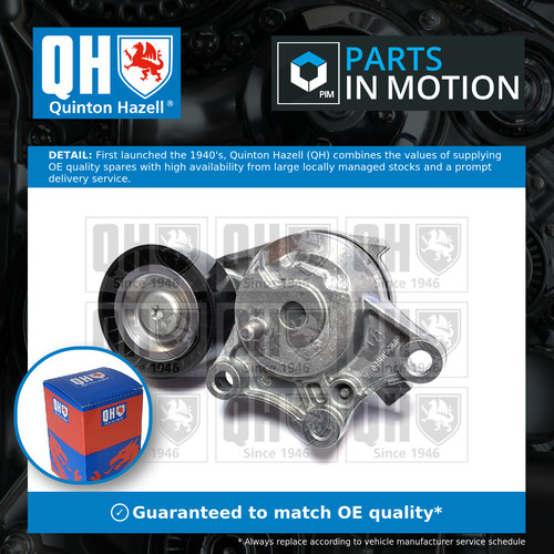 Aux belt tensioner fits - belt,