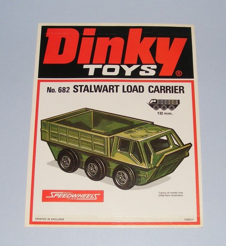 Dinky 682 alvis - 682, stalwart