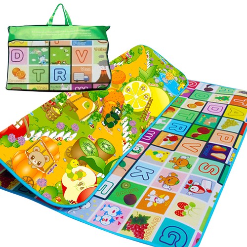 Kids crawling sided play - sided, mat