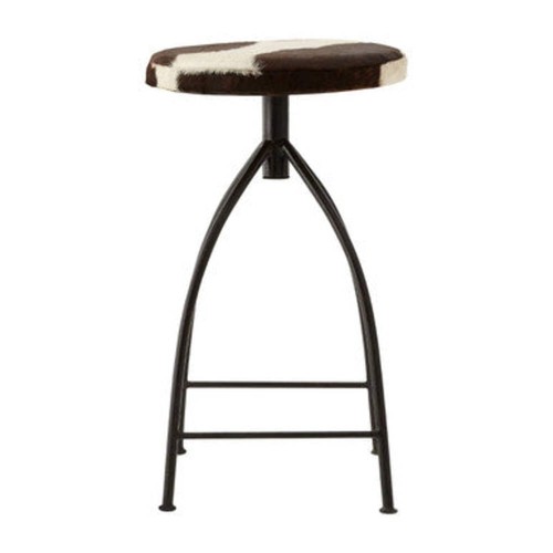 Boho cowhide bar - boho,