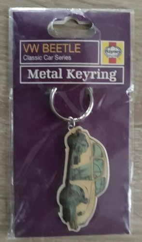 Volkswagen beetle metal key - metal,