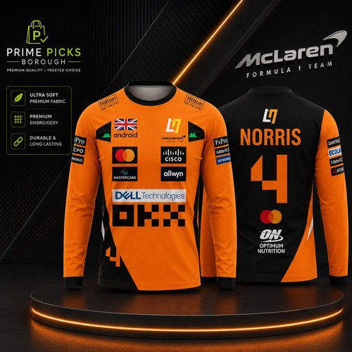 Mclaren team long sleeve - long,