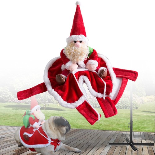 Christmas dog santa - dog, puppy