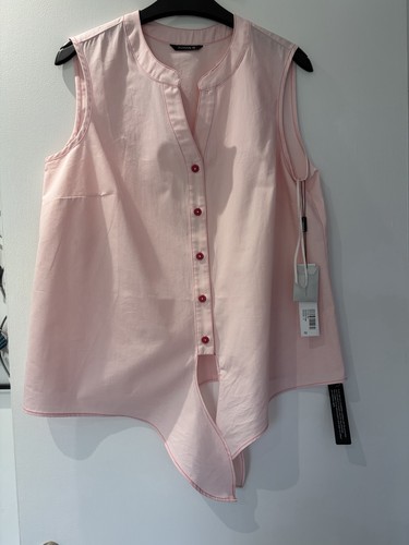 Roman tie front blouse pale - roman,