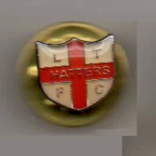 Luton town vintage badge - vintage,