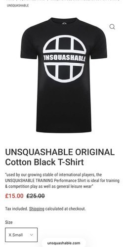 Unsquashable original shirts - unsquashable, t-shirts