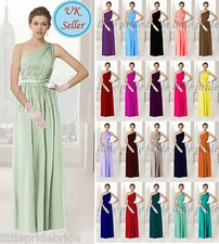 One shoulder chiffon - shoulder,