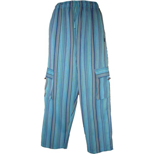 Hippy boho baggy cotton cargo - hippy,
