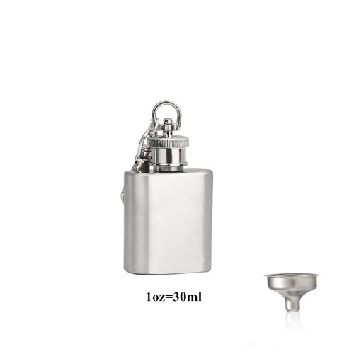 Hip flask stainless - stainless, steel