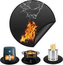 Fire pit mat 20in round - fire, mat,20in