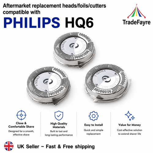 Hq6 aftermarket shaver heads - hq6,