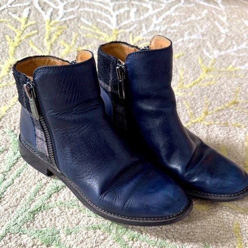 Franco sarto blue leather - franco,