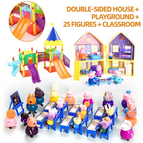 25pcs cartoon pig family - pig,