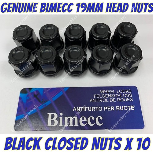 Alloy wheel nuts closed 10 - nuts,