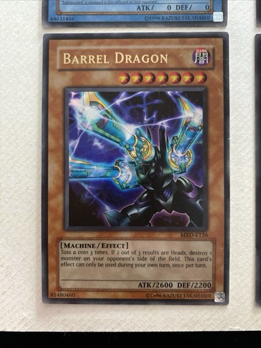 Yugioh barrel dragon 1st - dragon,