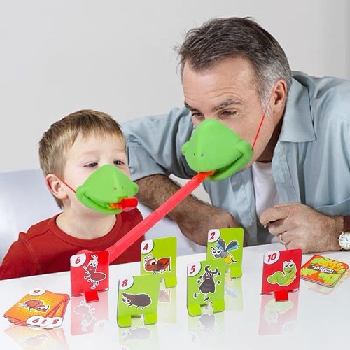Frog lizard mask - mask, wagging