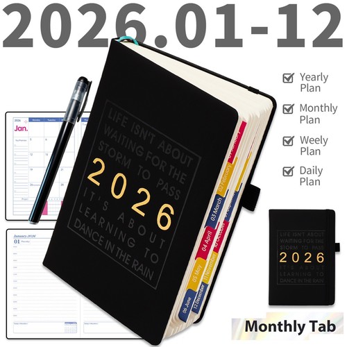 2026 diary day page - a5,