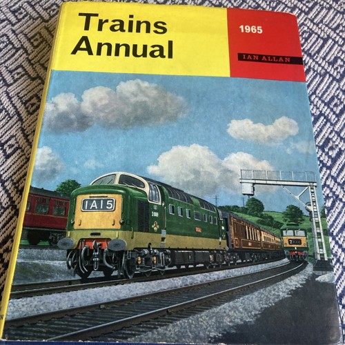 Trains annual 1965 book ian - book,
