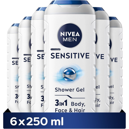 Nivea men sensitive shower - men, gel
