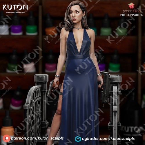 Resin figure model kit - 1/24,
