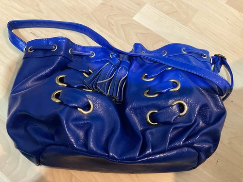 Blue red herring handbag - blue,
