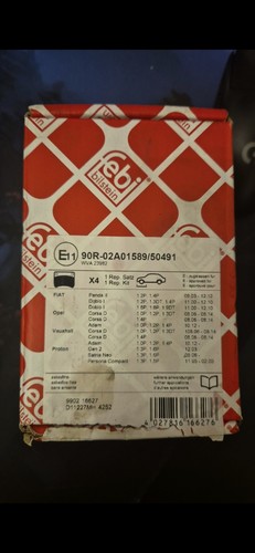 Brake pads set fits - brake,