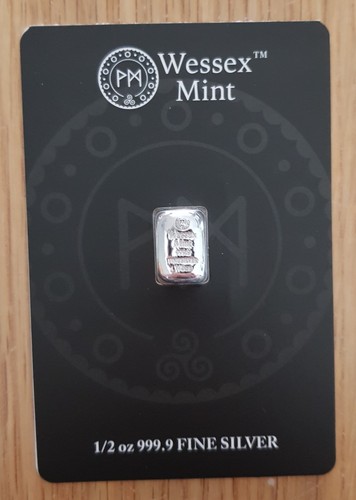 Half ounce poured - ounce, silver