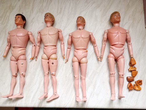 Vintage action man - 4, x