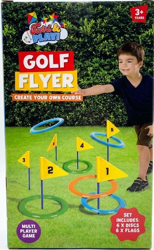 Flying frisbee ring toss - flying,