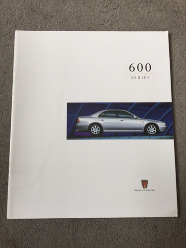 Rover 600 series brochure - rover,