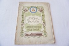 1925 Darlington Corporation Official Handbook Publicity Railway Bus Booklet