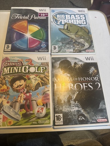 Nintendo wii games trivial - wii, x4