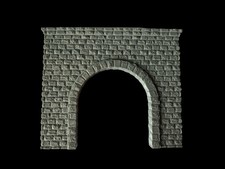 Model railway tunnel portal - model,