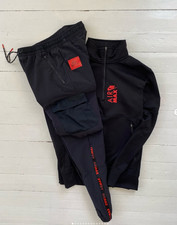 Mens Nike Tracksuit Air Max  cargo Black/red  size-XS