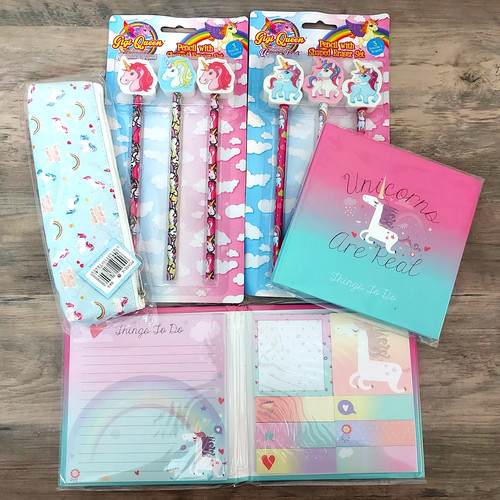 Unicorn stationery bundle - stationery,