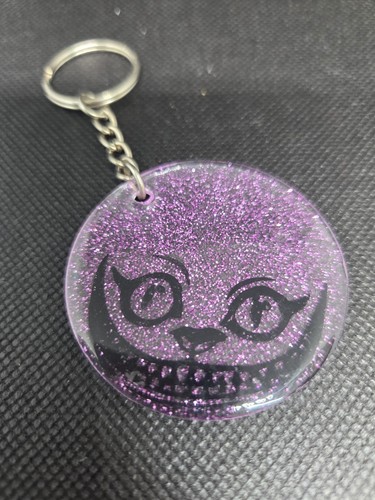 Cheshire cat keyring - cheshire,