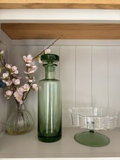 Apothecary Style Green Glass Bottle ?