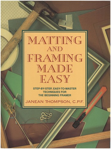 Matting and framing - matting,
