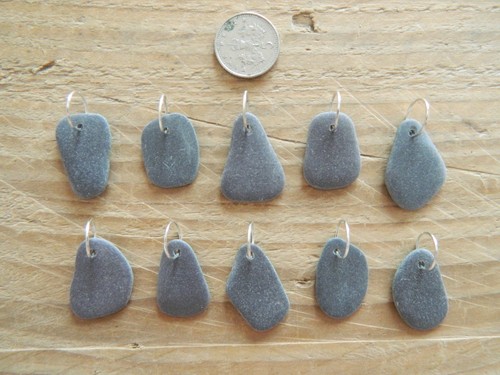 Drilled sea slate - drilled,