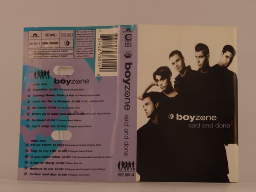 Boyzone said and done - boyzone, (1)